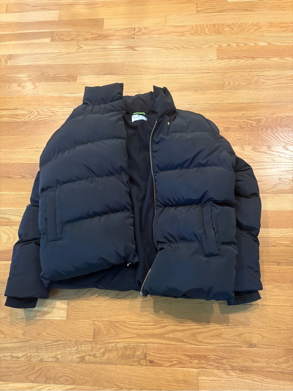 Dudley Stephens Astrid Puffer Coat Jacket Black Size M